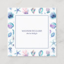 Search for marine biologist business cards Modern
