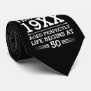 Search for fiftieth ties Birthday