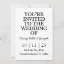 Search for reminder invitations Save our date