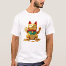 Search for maneki neko tshirts Wealth