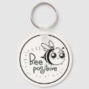 Search for bee drawing key rings Illustration