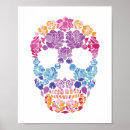 Search for sugar skull posters Purple
