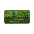 Search for field return address labels Floral