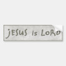 Search for jesus is lord bumper stickers Religious
