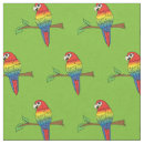 Search for parrot fabric Cartoon