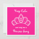 Search for calm invitations Princess