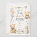 Search for teddybear invitations Watercolor