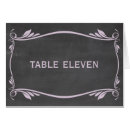 Search for flourish numbers table table cards Elegant