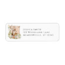 Search for deer baby shower return address labels Watercolor