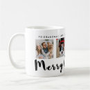 Search for four photo mugs Merry christmas