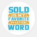 Search for funny real estate stickers Home