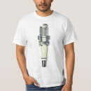 Search for spark plug tshirts Motorcycle