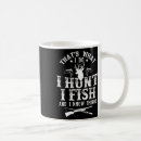 Search for hunting funny mugs Fish