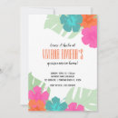 Search for tropical quinceanera invitations Luau