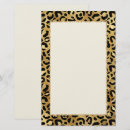 Search for leopard print stationery paper Wild animal