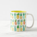 Search for pineapple pattern mugs Trendy