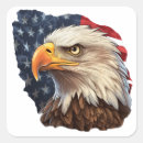 Search for bald eagle and american flag stickers United states