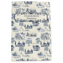 Search for toile gift bags Blue