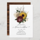 Search for sunflower shower wedding invitations Watercolor
