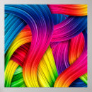 Search for colorful swirls posters Bright