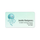 Search for marine animal return address labels Underwater