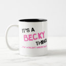 Search for becky mugs For her