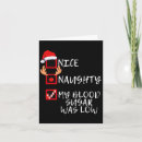 Search for funny naughty and nice christmas cards Santa claus