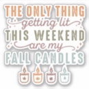 Search for thanksgiving candle stickers Autumn