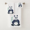 Search for panda bear bath towels Pandas
