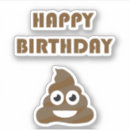 Search for emoji birthday party stickers Funny