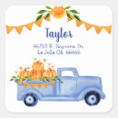 Search for return address baby shower stickers Blue