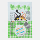 Search for calico tea towels Cute