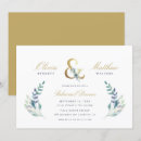 Search for bohemian rehearsal dinner invitations Greenery