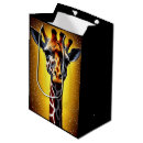 Search for giraffe gift bags Gold