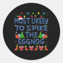 Search for eggnog stickers Funny christmas