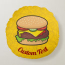 Search for junk food cushions pouffes Hamburger