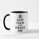 Search for funny pirate mugs Jolly roger