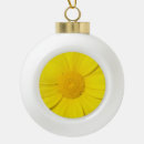 Search for daisy flower christmas tree decorations Yellow