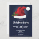 Search for santa hat invitations Red