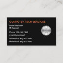 Search for tech support business cards Technical