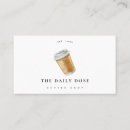 Search for cup business cards Illustration