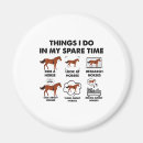 Search for horse lovers magnets Funny
