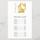 Search for price lists Services