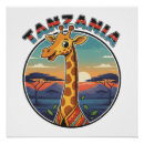 Search for animal cartoons posters Giraffe