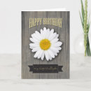 Search for rustic wood birthday cards Flower