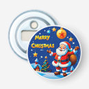 Search for christmas ornament bottle openers Santa