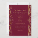 Search for regal wedding invitations Gold