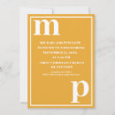 Search for marigold yellow invitations Minimalist