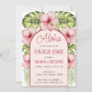 Search for luau rehearsal dinner invitations Floral