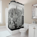 Search for new york city skyline shower curtains Manhattan